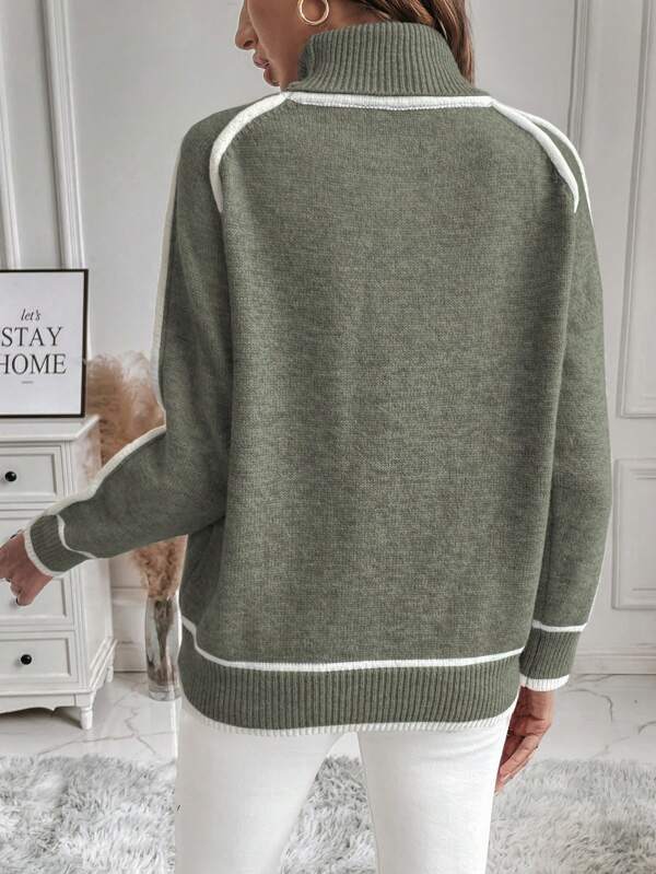 Elegant Warm Lined Women's Sweater with Soft Cozy Interior for Versatile Styling 5