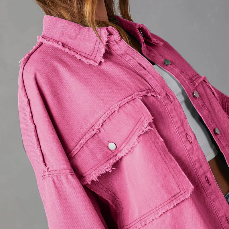 Ella - Stylish Denim Jacket with Classic Silhouette and Modern Details 3
