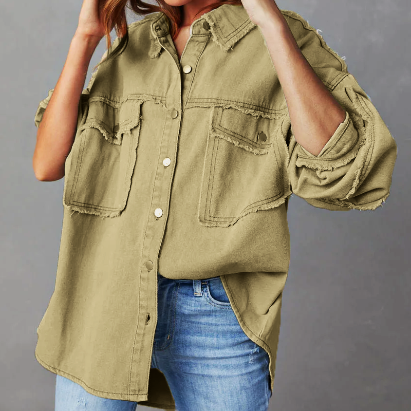 Ella - Stylish Denim Jacket with Classic Silhouette and Modern Details 6