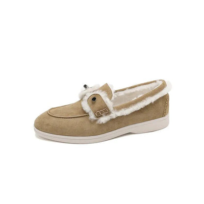 Elliora - Orthopedic Loafers With Cushioned Wool Lining & Lightweight Heel 0
