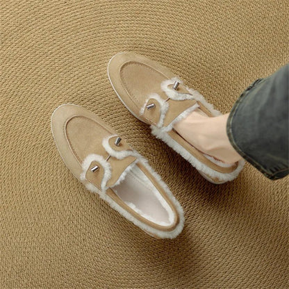 Elliora - Orthopedic Loafers With Cushioned Wool Lining & Lightweight Heel 4