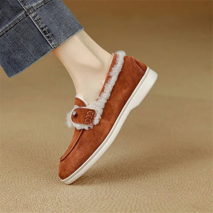 Elliora - Orthopedic Loafers With Cushioned Wool Lining & Lightweight Heel 5