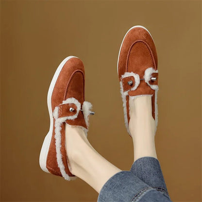 Elliora - Orthopedic Loafers With Cushioned Wool Lining & Lightweight Heel 6