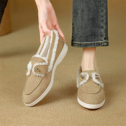 Elliora - Orthopedic Loafers With Cushioned Wool Lining & Lightweight Heel 7