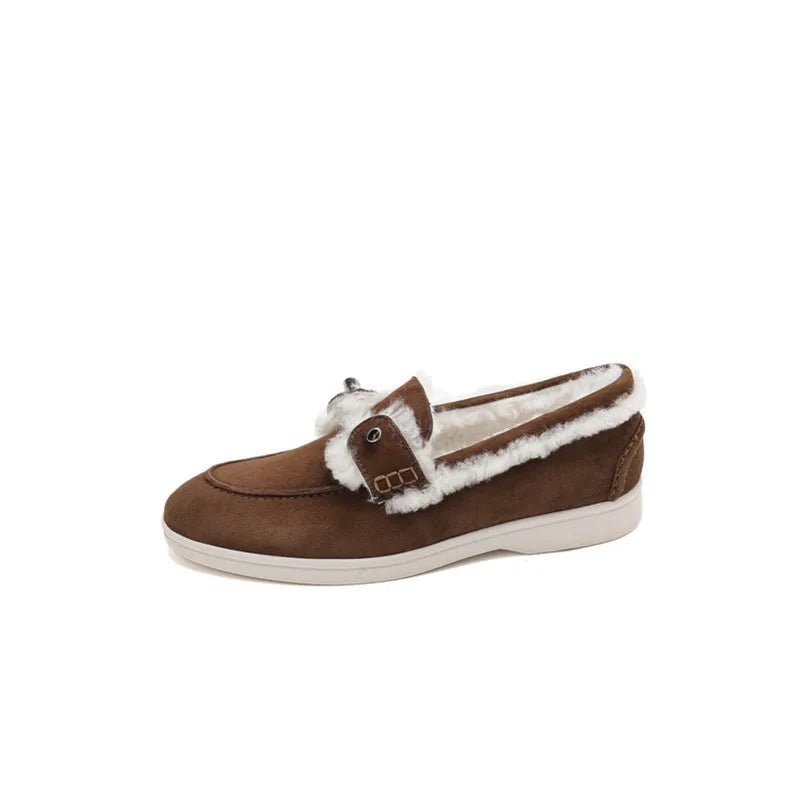Elliora - Orthopedic Loafers With Cushioned Wool Lining & Lightweight Heel 8