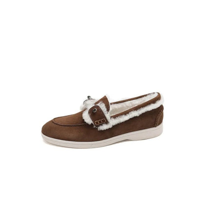 Elliora - Orthopedic Loafers With Cushioned Wool Lining & Lightweight Heel 8