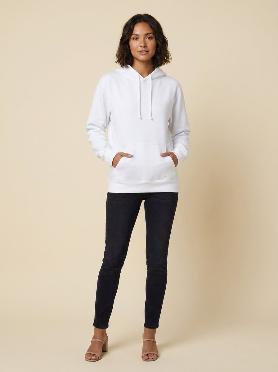 Elysian Basic Hoodie - Soft Polyester Classic Pullover, Unisex Fit, Sizes S-3XL 10