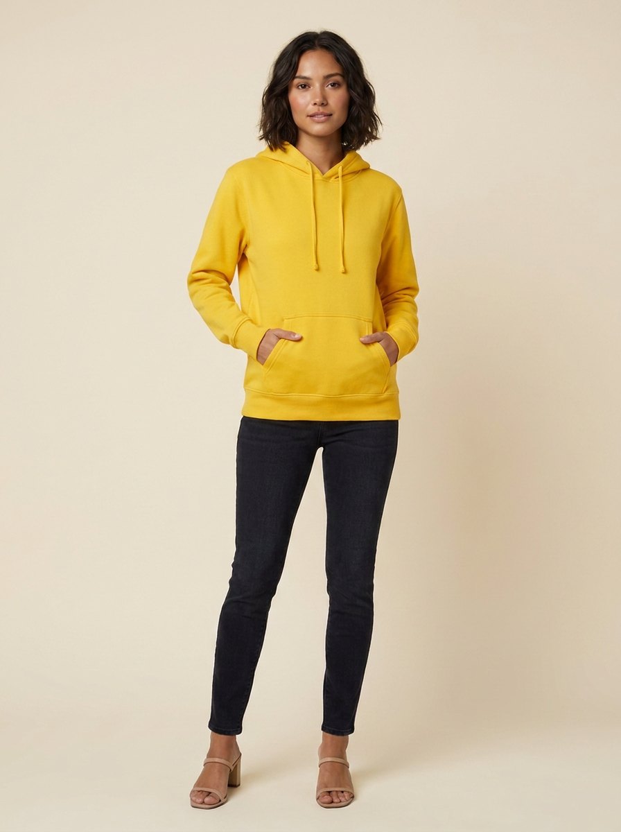 Elysian Basic Hoodie - Soft Polyester Classic Pullover, Unisex Fit, Sizes S-3XL 11