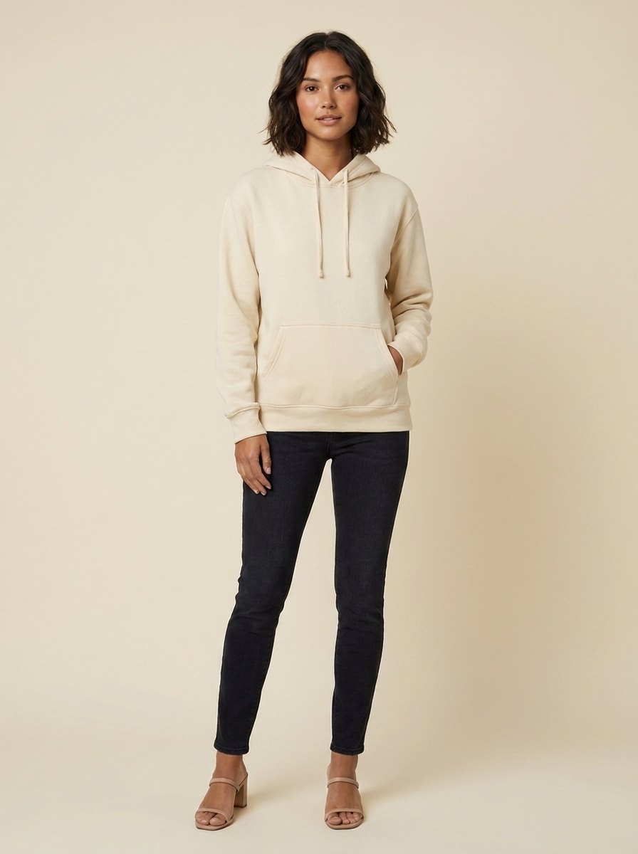 Elysian Basic Hoodie - Soft Polyester Classic Pullover, Unisex Fit, Sizes S-3XL 6