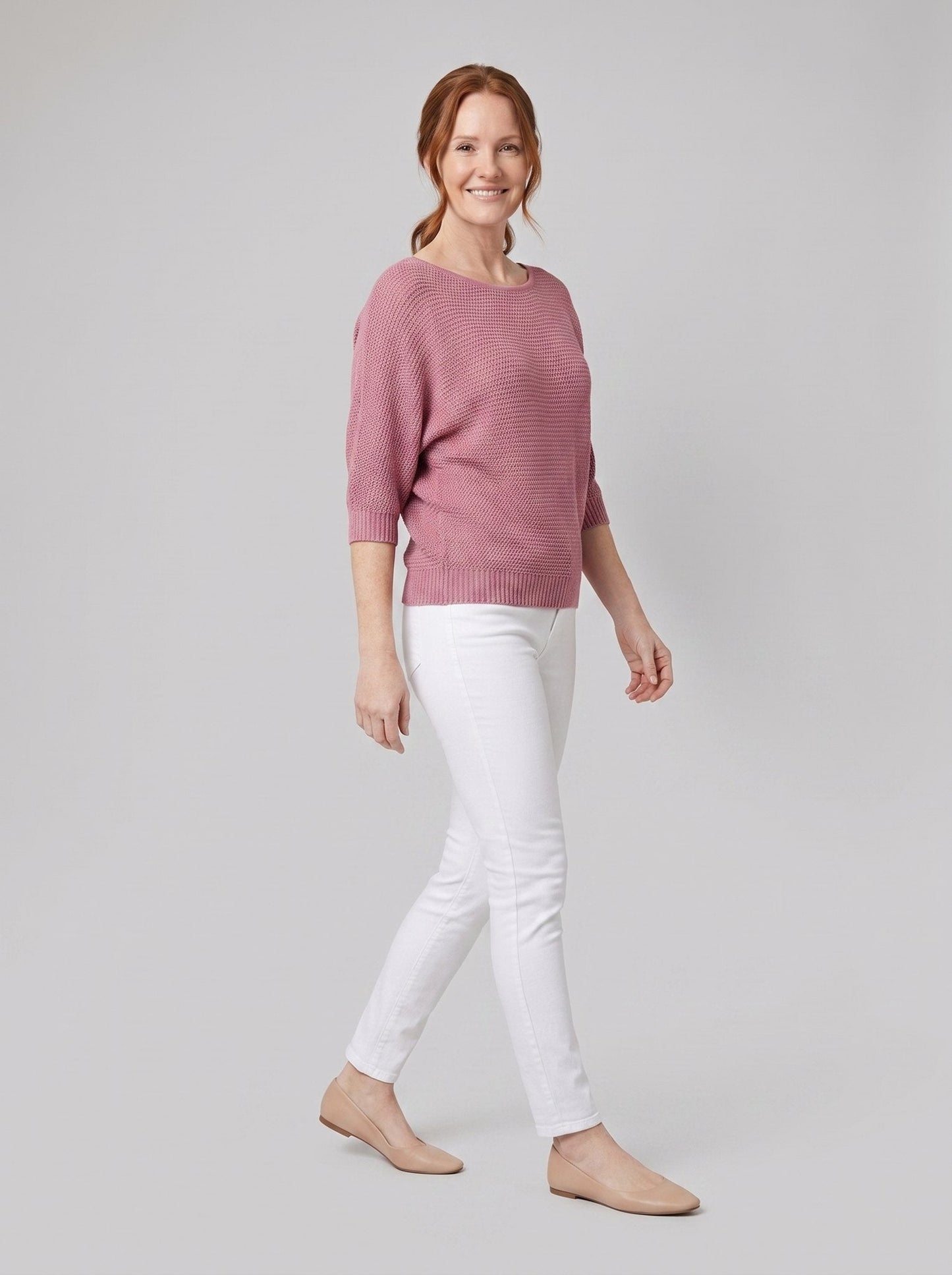 Elysian Spring - Lightweight Knit Women's Sweater with Relaxed Fit & Breathable Design 1