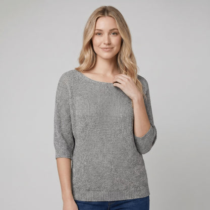 Elysian Spring - Lightweight Knit Women's Sweater with Relaxed Fit & Breathable Design 6