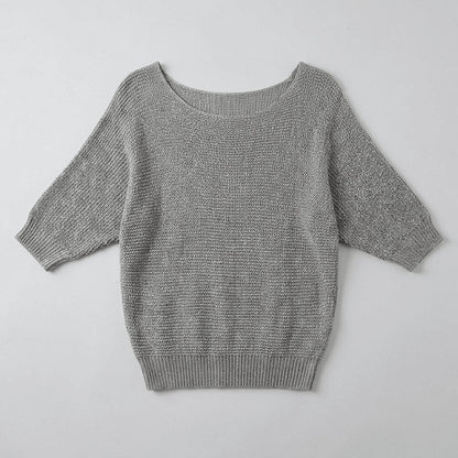 Elysian Spring - Lightweight Knit Women's Sweater with Relaxed Fit & Breathable Design 7