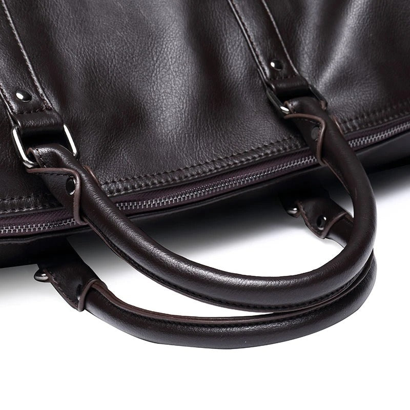 EverLuxe - Leather Travel Duffel Bag with Large Capacity and Lightweight Design 5