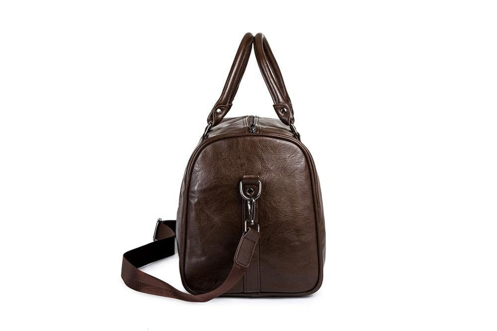 EverLuxe - Leather Travel Duffel Bag with Large Capacity and Lightweight Design 7
