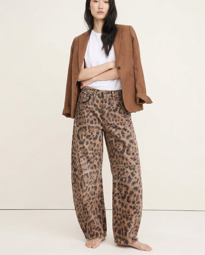 Everly Barrel-Leg Denims 1