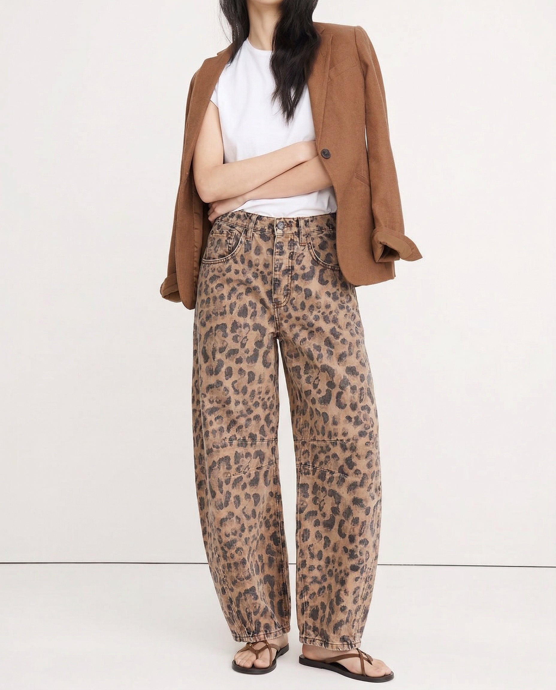 Everly Barrel-Leg Denims 2