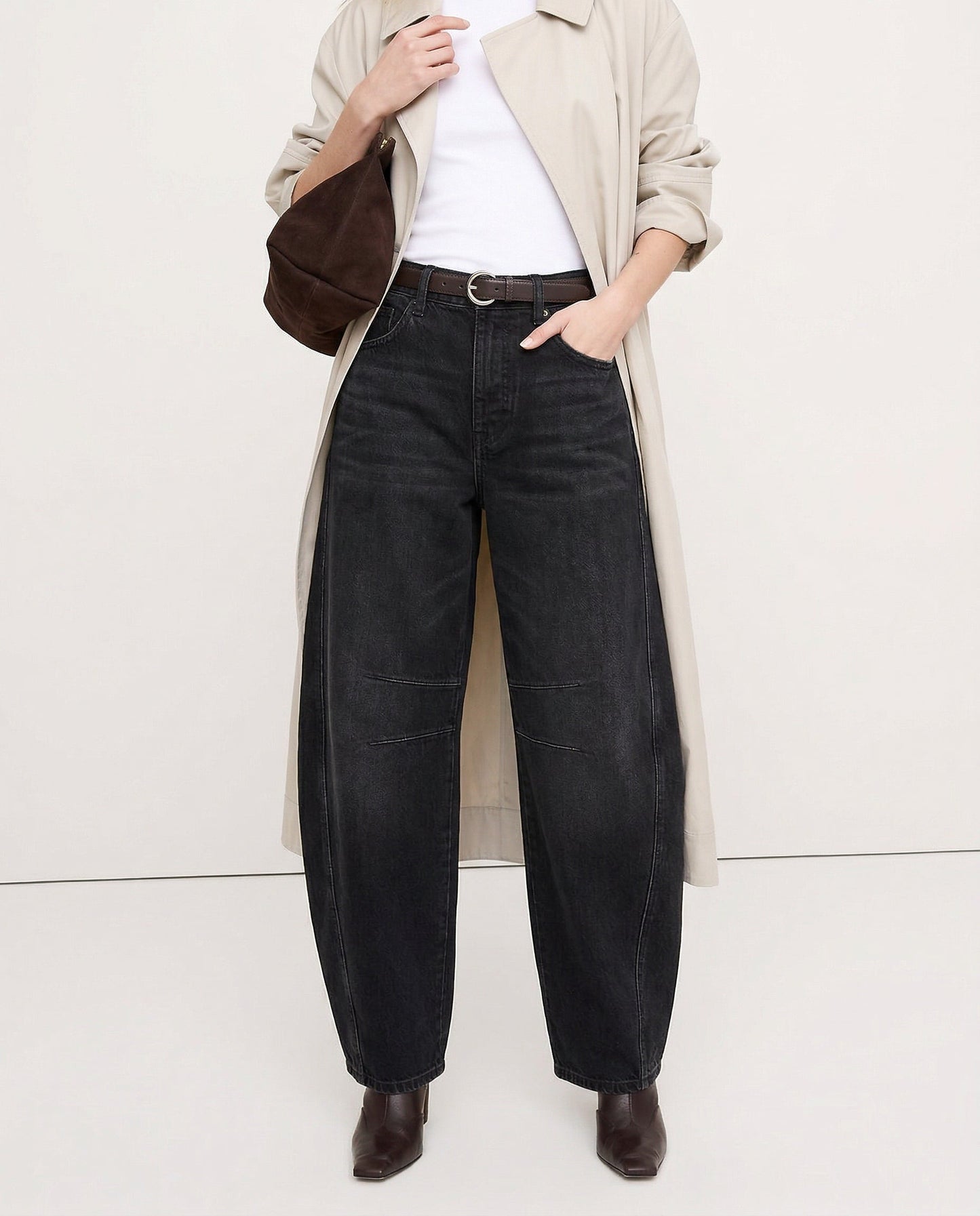 Everly Barrel-Leg Denims 6