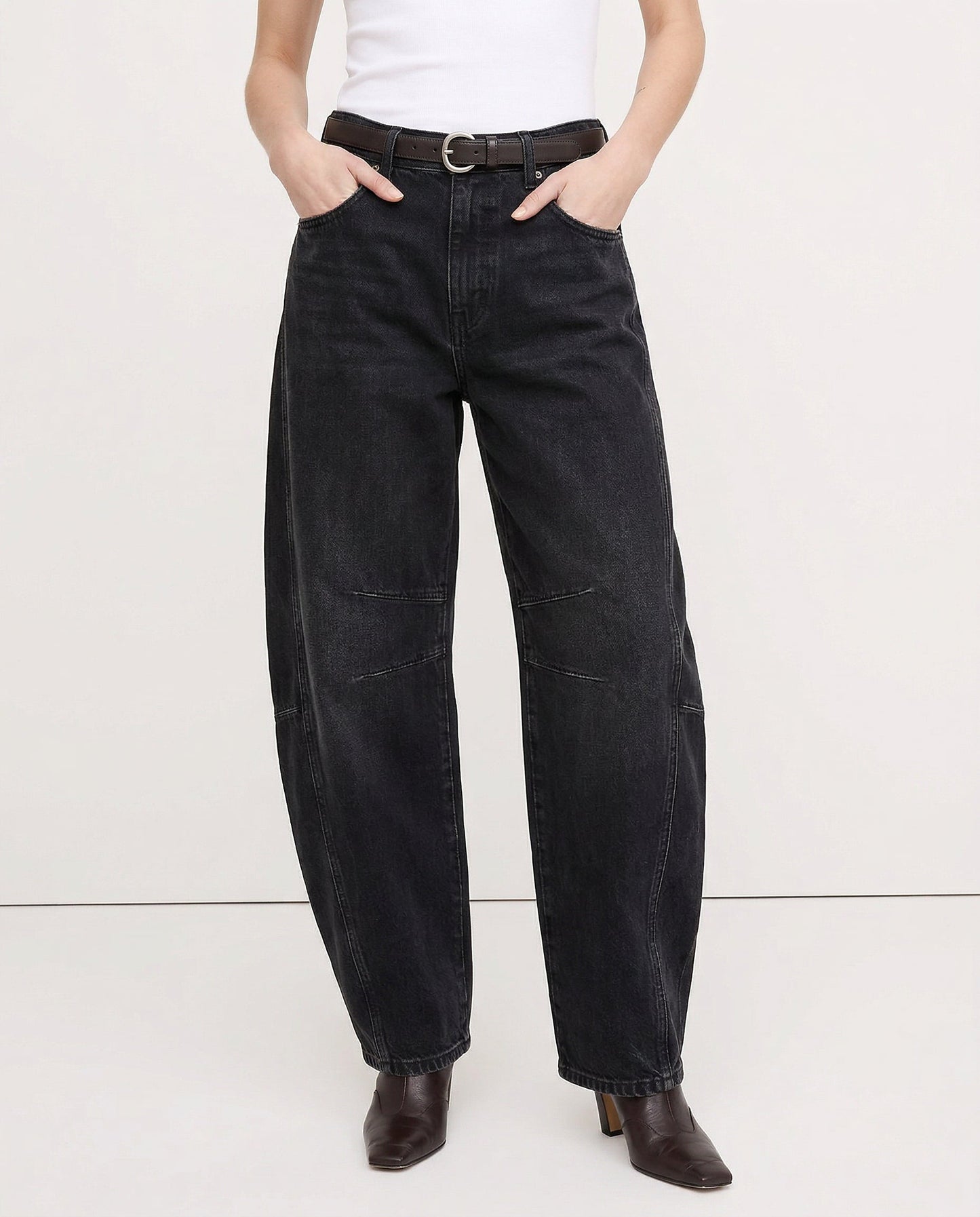 Everly Barrel-Leg Denims 7