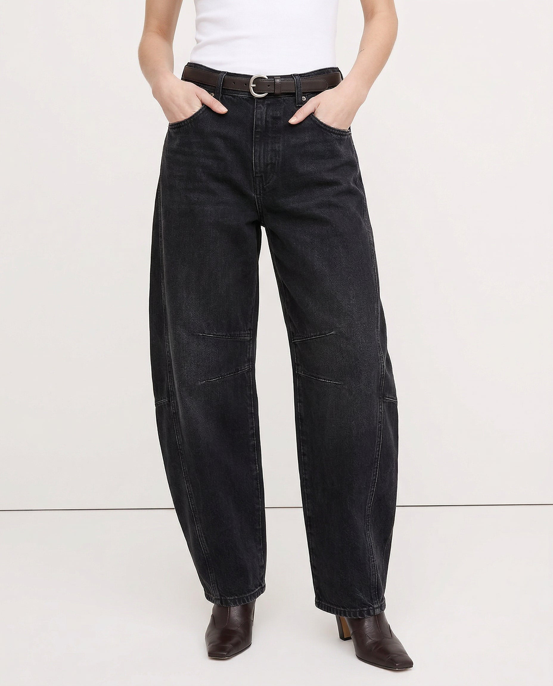 Everly Barrel-Leg Denims 7