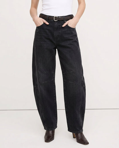Everly Barrel-Leg Denims 7