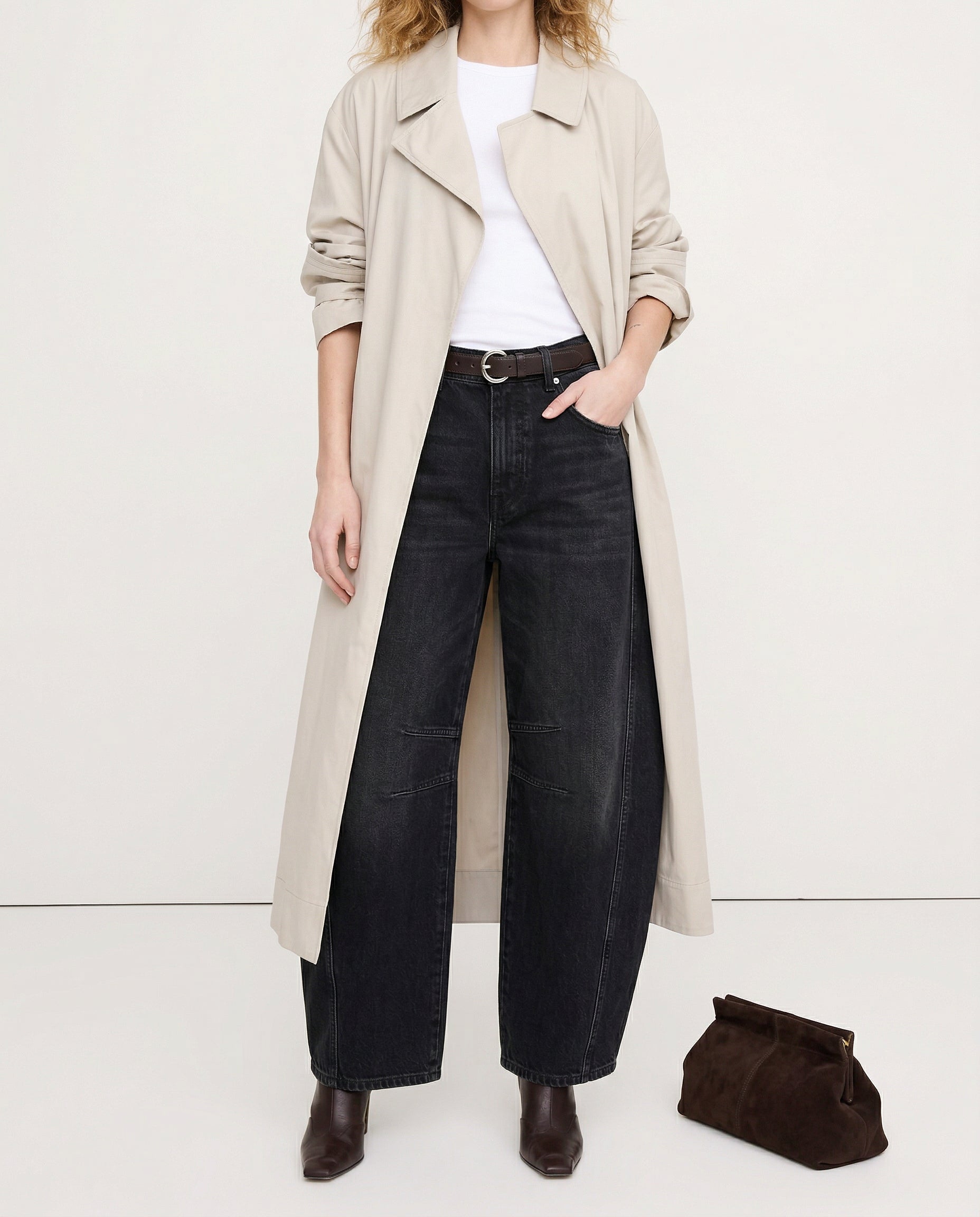 Everly Barrel-Leg Denims 8