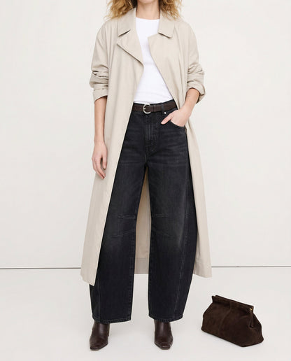 Everly Barrel-Leg Denims 8