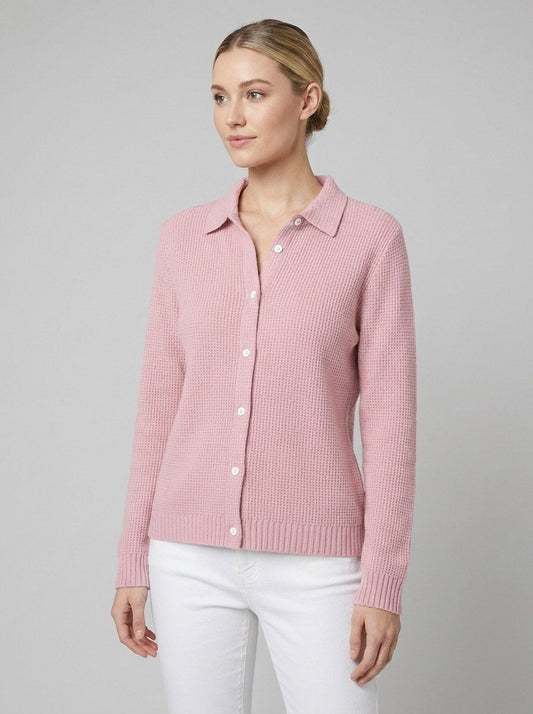 Fiora Long Cardigan Sweater - Soft Cotton Blend with Classic Button-Down Front 1