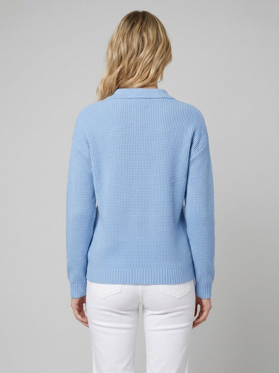 Fiora Long Cardigan Sweater - Soft Cotton Blend with Classic Button-Down Front 4