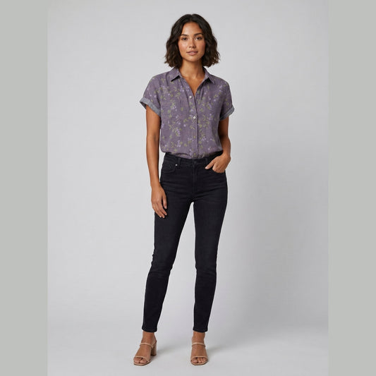 Fleur | Vintage Blouse Floral Print, Lightweight Summer Top for Women 0