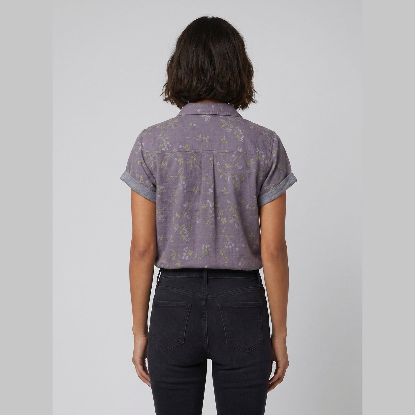 Fleur | Vintage Blouse Floral Print, Lightweight Summer Top for Women 2