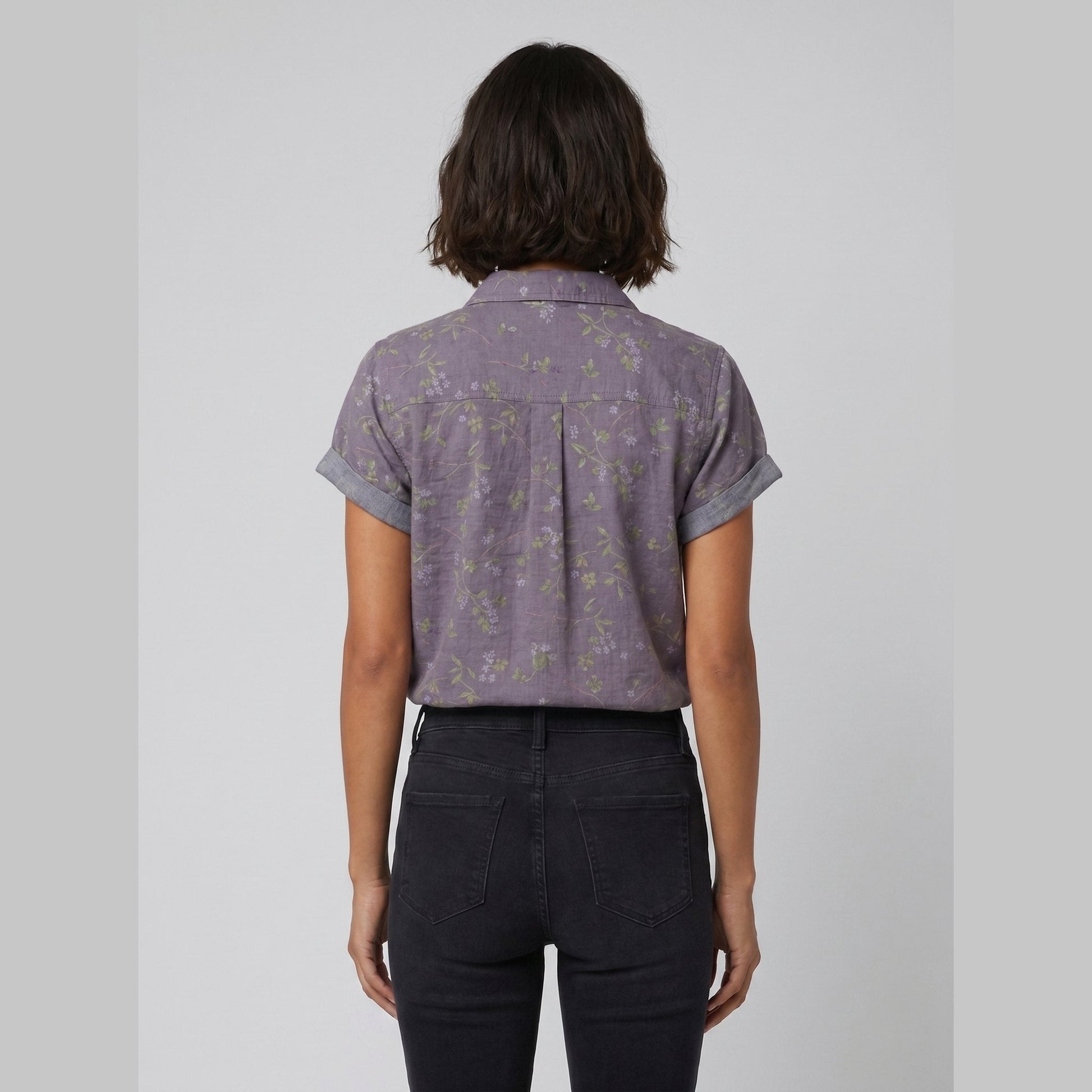 Fleur | Vintage Blouse Floral Print, Lightweight Summer Top for Women 2