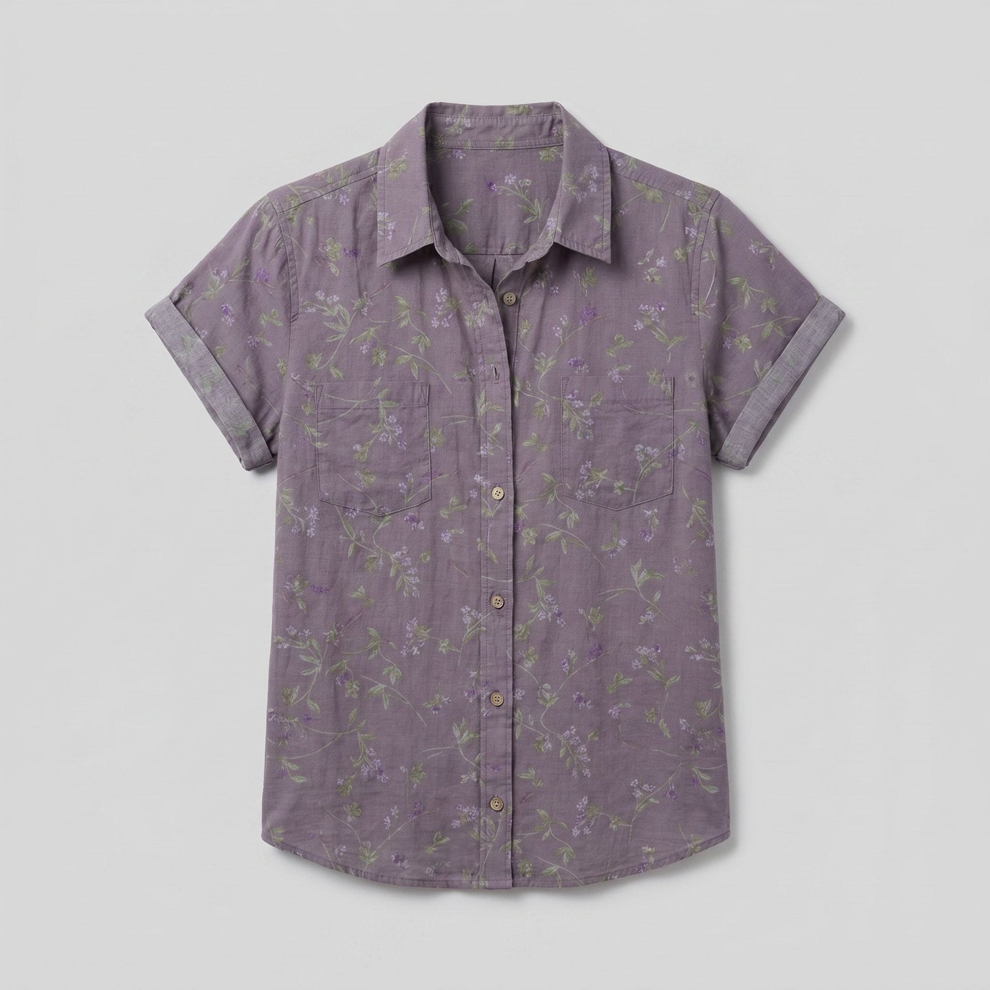 Fleur | Vintage Blouse Floral Print, Lightweight Summer Top for Women 3