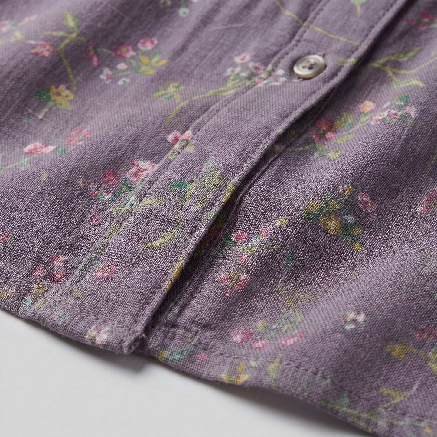 Fleur | Vintage Blouse Floral Print, Lightweight Summer Top for Women 4