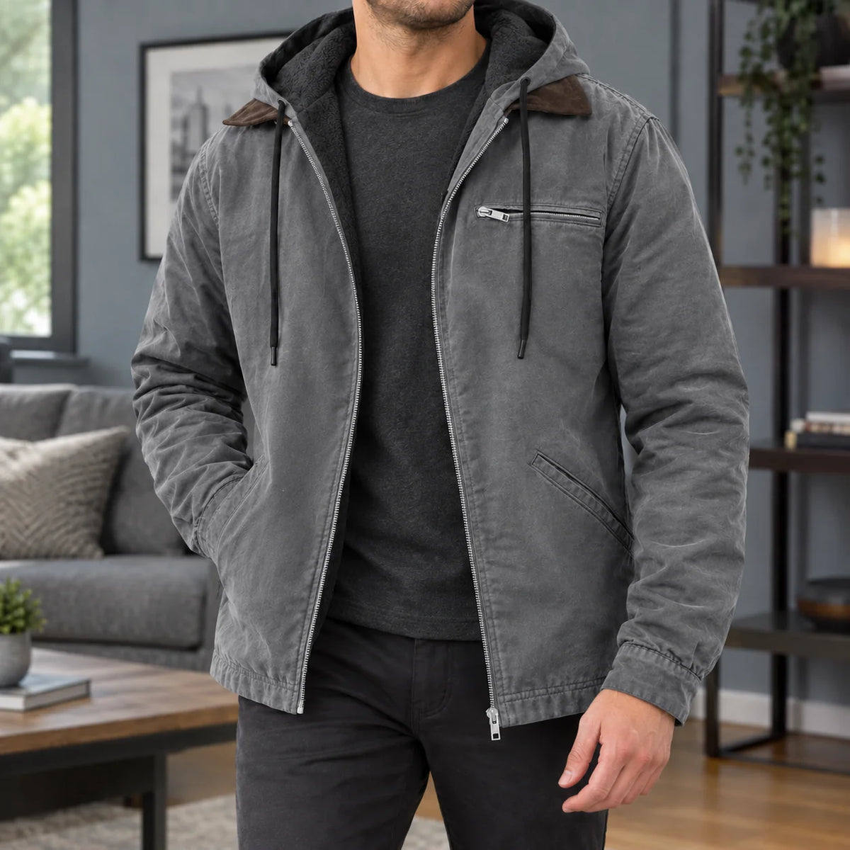 Florian men's hooded jacket
