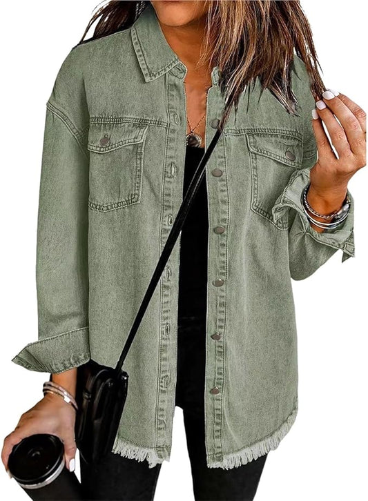 Gabriel Denim Jacket - Classic Fit Soft Durable Layering Piece for Effortless Style 1