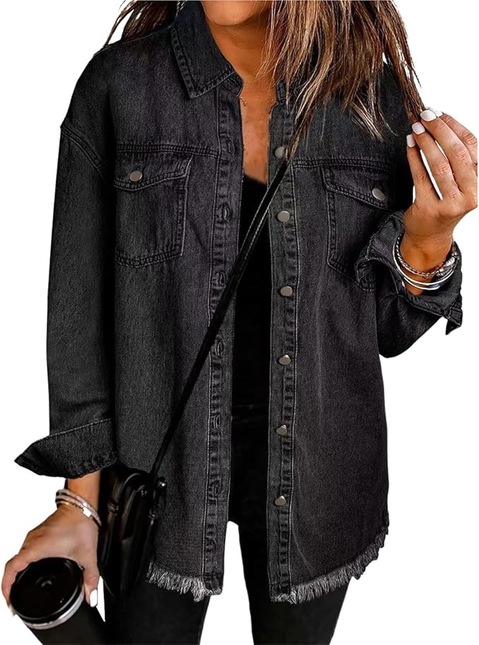Gabriel Denim Jacket - Classic Fit Soft Durable Layering Piece for Effortless Style 2
