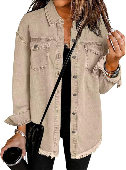 Gabriel Denim Jacket - Classic Fit Soft Durable Layering Piece for Effortless Style 3