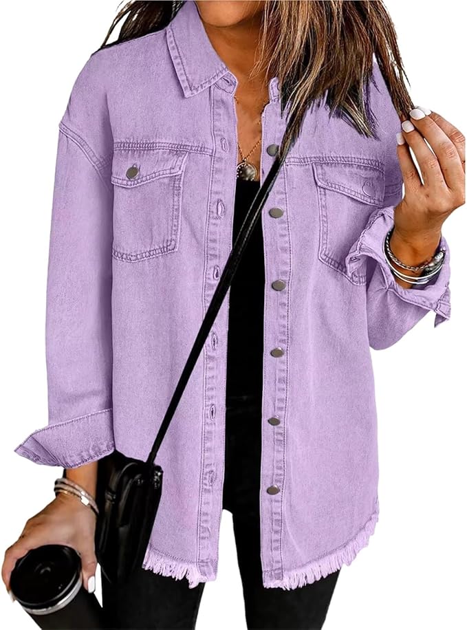 Gabriel Denim Jacket - Classic Fit Soft Durable Layering Piece for Effortless Style 4