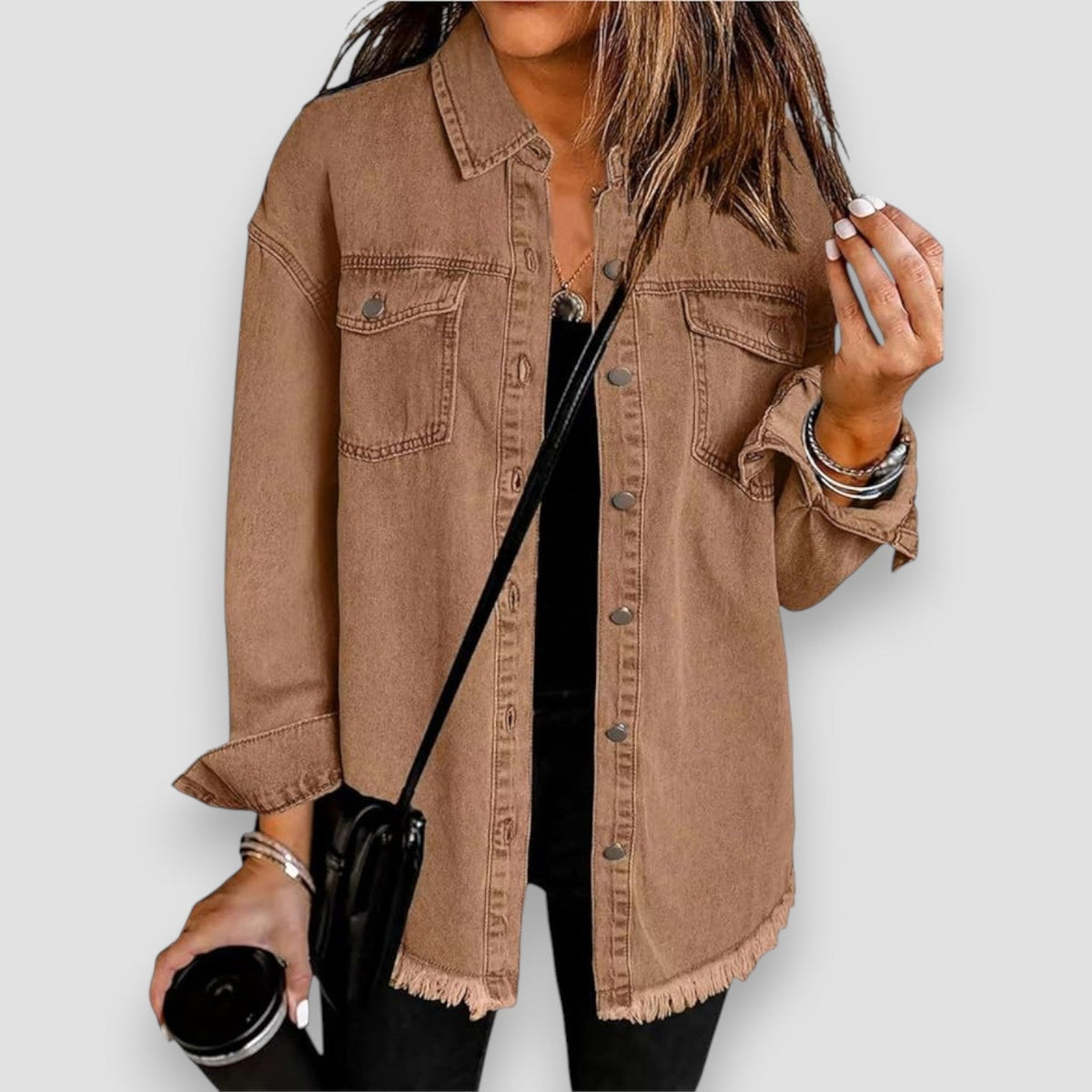 Gabriel Denim Jacket - Classic Fit Soft Durable Layering Piece for Effortless Style 5