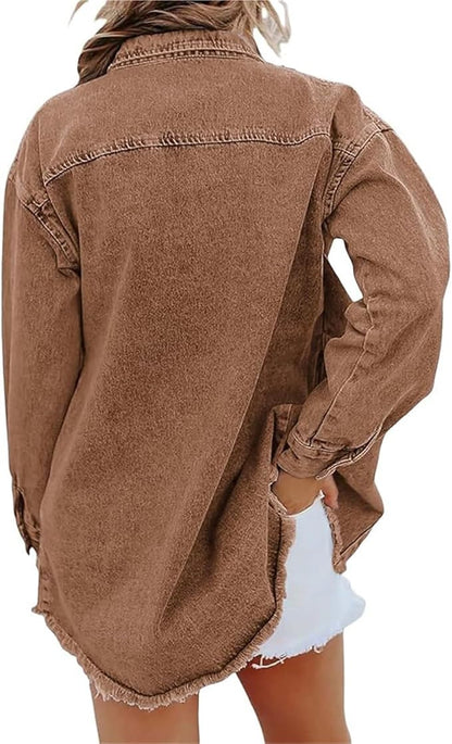 Gabriel Denim Jacket - Classic Fit Soft Durable Layering Piece for Effortless Style 8
