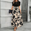 Floral Beige Noir