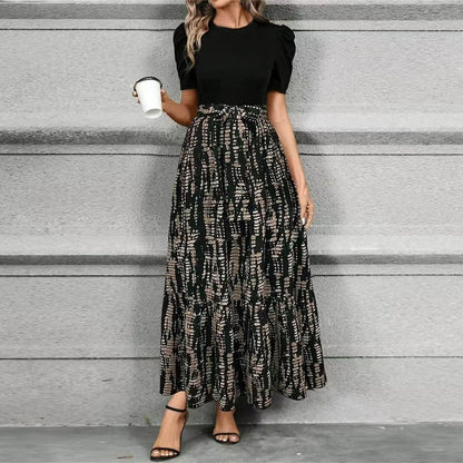 Hannah Collection | Floral Maxi Dress with A-Line Silhouette | Effortless Style for Any Occasion 3