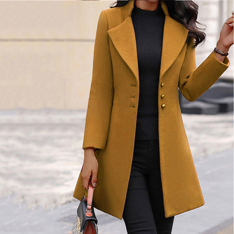 Hannah Prestige - Tailored Fit Wool Coat for Elegant Winter Outerwear 1
