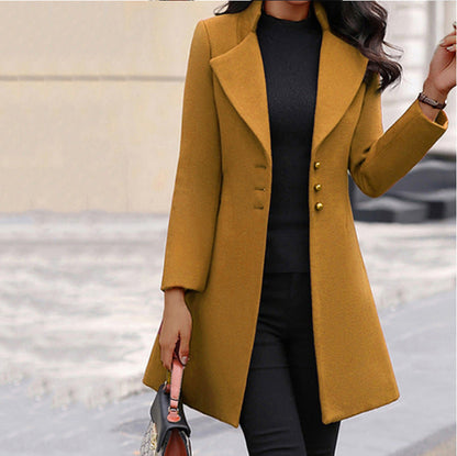 Hannah Prestige - Tailored Fit Wool Coat for Elegant Winter Outerwear 1