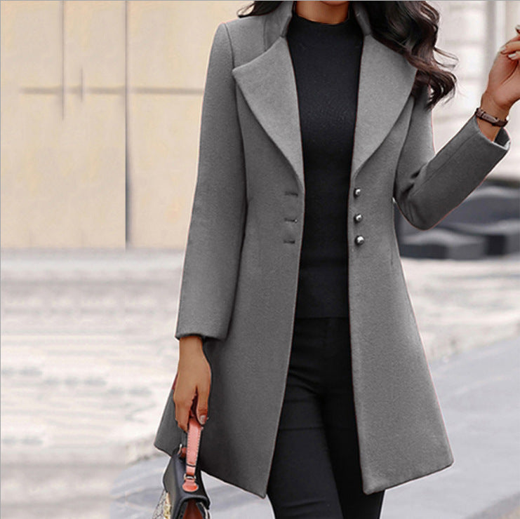 Hannah Prestige - Tailored Fit Wool Coat for Elegant Winter Outerwear 2