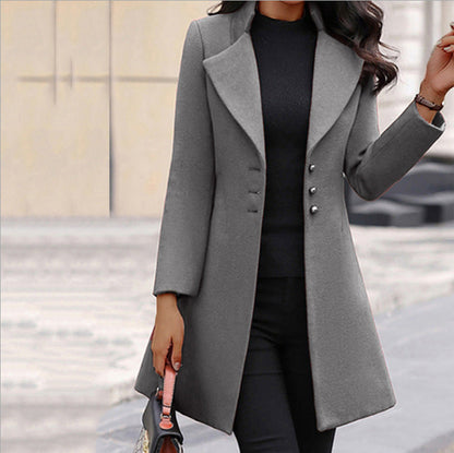 Hannah Prestige - Tailored Fit Wool Coat for Elegant Winter Outerwear 2