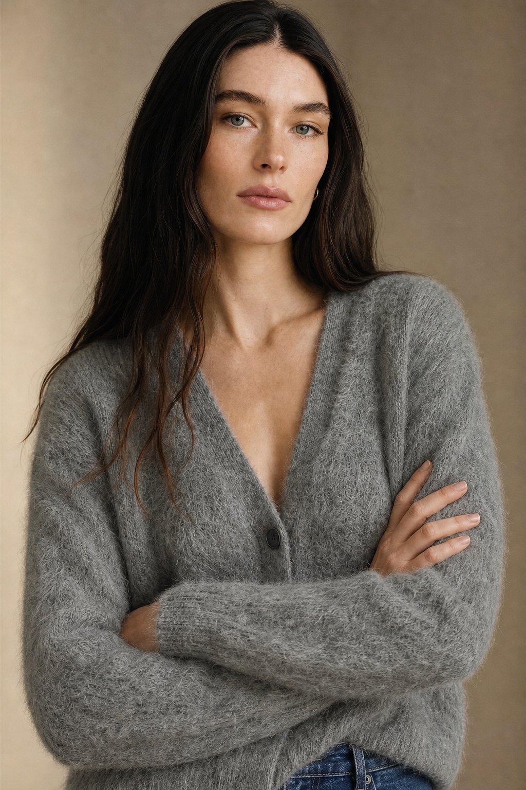 Hässleholm - Oversized Faux Cashmere Cardigan Sweater for Cozy Comfort 8