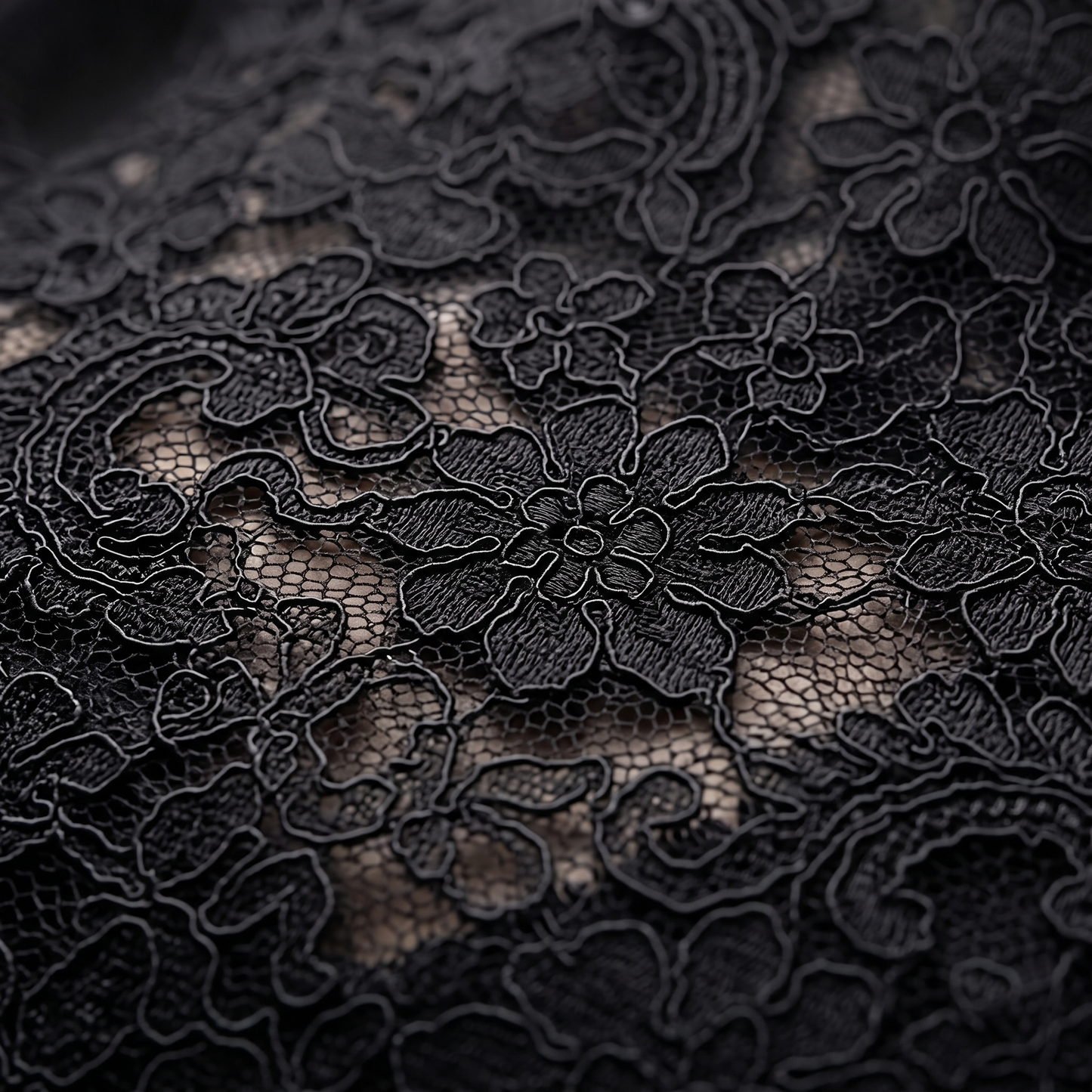 Isolde Lace Blouse - High Neck Floral Long Sleeve Top with Slim Fit 5