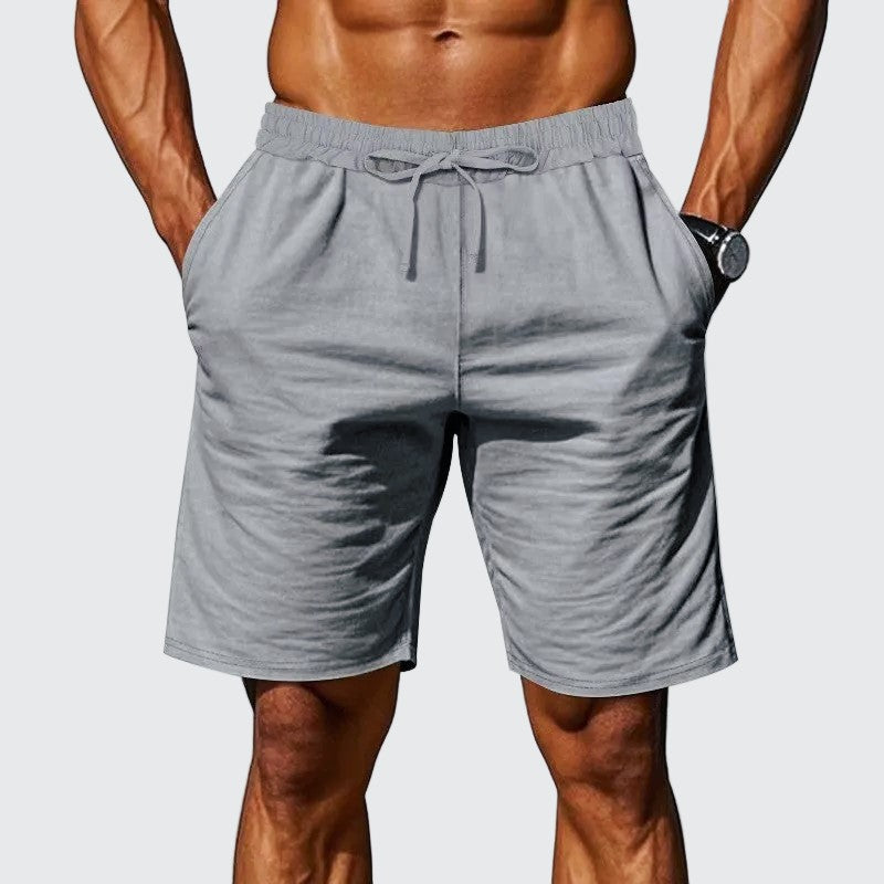 Jacob Relaxed Drawstring Cotton Lounge Shorts - Soft, Breathable Comfort 0