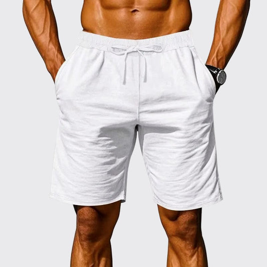 Jacob Relaxed Drawstring Cotton Lounge Shorts - Soft, Breathable Comfort 1